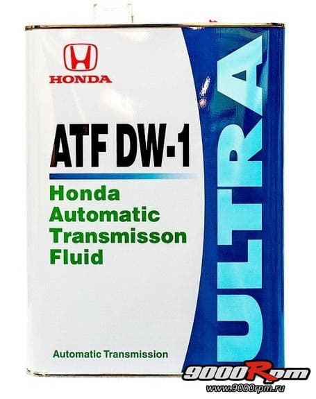 Упаковка ATF DW1 для рынка Японии (4 литра) ATF DW1 Японии